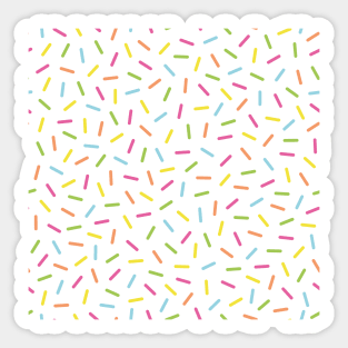 Colorful Sprinkles Sticker